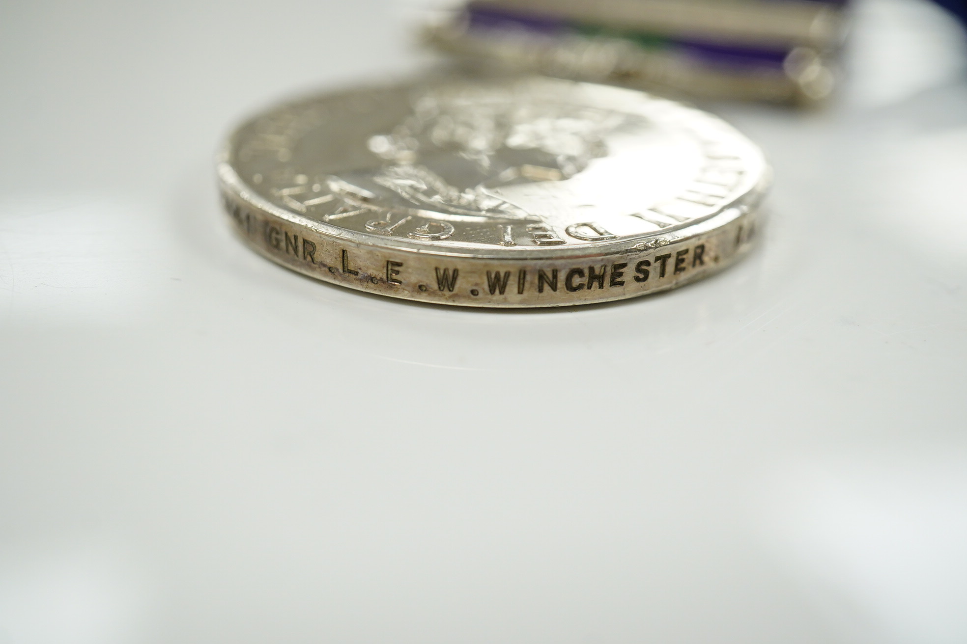 Three ERII General Service Medals